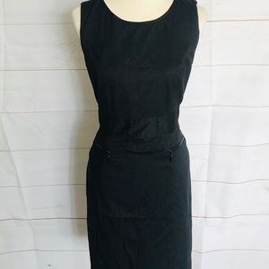 STYLE AND CO STRETCH PINSTRIPE DRESS